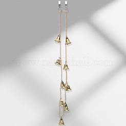 Jute Braided Pendant Decotations&nbsp;AJEW-WH20020-325B