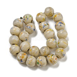 Handmade Lampwork Beads Strands&nbsp;BLOW-D006-07E