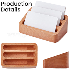 Wood Business Card Display Stands&nbsp;DIY-WH20007-424