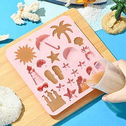 2Pcs Holiday Theme Silicone Molds for DIY Craft&nbsp;ST-CJ0007-76