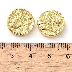 Rack Plating Brass Beads&nbsp;KK-C047-03G