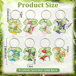 Resin Mushroom Keychain&nbsp;KEYC-PH01517