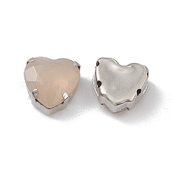 Heart Sew On Rhinestones&nbsp;OACR-E012-03B-P10