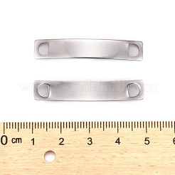 Tarnish Resistant Rectangle 304 Stainless Steel Links connectors&nbsp;STAS-I045-40