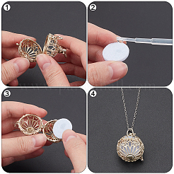 Fibre Perfume Pads&nbsp;DIY-WH0723-009A