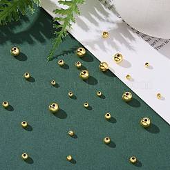 Brass Real 18K Gold Plated Solid Beads&nbsp;KK-PH0036-73