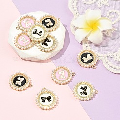 10Pcs 3 Styles Alloy Enamel Pendants&nbsp;ENAM-YW0006-23