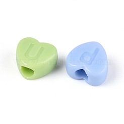 650-700G 6 Colors Opaque Acrylic Beads&nbsp;OACR-T029-81M