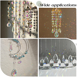 16Pcs Glass Pendants&nbsp;GLAA-SP0001-78