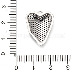 Brass Micro Pave Cubic Zirconia Pendants&nbsp;KK-L229-070P