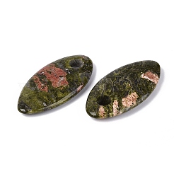 Natural Unakite Big Pendants&nbsp;G-Q601-26A
