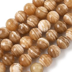 Natural Calcite Beads Strands&nbsp;GG-CBA23C7-A01-8mm