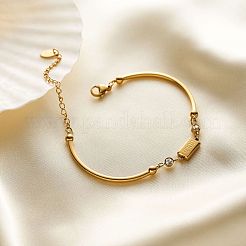 304 Stainless Steel Pave Rhinestone Link Bracelets&nbsp;WG2A3A5-01