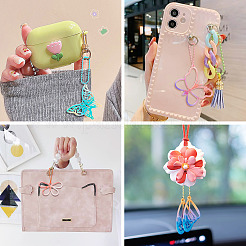 DIY Butterfly Pendant Keychain Making Kits&nbsp;DIY-TA0004-50