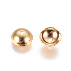 PVD Vacuum Plating 304 Stainless Steel Bead Caps&nbsp;STAS-I120-34-G