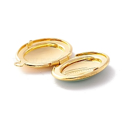 Brass and Enamel Locket Pendants&nbsp;KK-K264-01