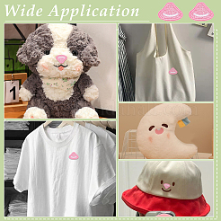 40 Pcs Polyester Nose Cloth Patches&nbsp;PATC-PH0001-70A