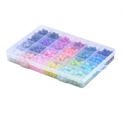 Baking Paint Glass Beads&nbsp;DGLA-Q026-01