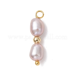 3Pcs 3 Styles Natural Cultured Freshwater Pearl Rice Pendants&nbsp;PALLOY-JF04819