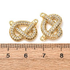 Brass Micro Pave Clear Cubic Zirconia Pendants&nbsp;CU-CBA2907-14G