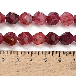 Natural Agate(Dyed & Heated) Beads Strands&nbsp;G-K425-B05-01