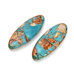 Dyed Synthetic Imperial Jasper Pendants&nbsp;GG-CBAA20A-09A