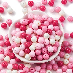 200Pcs Opaque Acrylic Beads&nbsp;SACR-FP0001-09