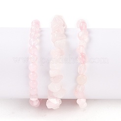 Natural Rose Quartz Stretch Bracelets&nbsp;BJEW-JB05647