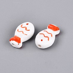 Handmade Porcelain Ceramic Beads&nbsp;PORC-Q005-06A