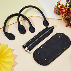1Pc Rectangle PU Leather Knitting Crochet Bags Nail Bottom Shaper Pad&nbsp;DIY-ME0002-91