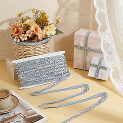 Polyester Braided Lace Trim&nbsp;OCOR-WH0007-142A