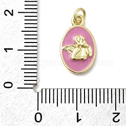 Brass Enamel Pendants&nbsp;KK-P338-10G-04