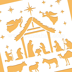 Large Plastic Reusable Drawing Painting Stencils Templates&nbsp;DIY-WH0172-769