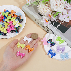60Pcs Opaque Acrylic Beads&nbsp;MACR-ME0001-15