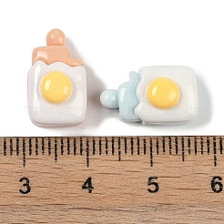 Macaron Color Egg Theme Opaque Resin Decoden Cabochons&nbsp;CRES-M036-10B