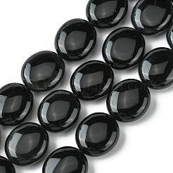 Natural Black Onyx(Dyed & Heated) Beads Strands&nbsp;G-K365-B12-03
