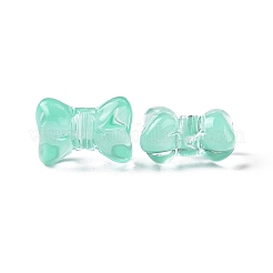 Transparent Spray Painted Glass Beads&nbsp;GLAA-I050-11F