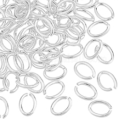 70Pcs 925 Sterling Silver Open Jump Rings&nbsp;STER-PH0001-85