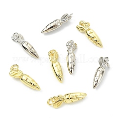 12Pcs 2 Colors Brass Pendants&nbsp;KK-CJ0003-78