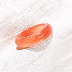 Cat Eye Finger Rings&nbsp;RJEW-G363-01A-11