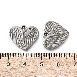 304 Stainless Steel Pendants&nbsp;STAS-L282-007P-02