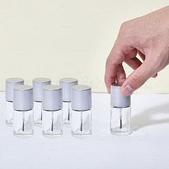 Transparent Glass Nail Polish Empty Bottle&nbsp;MRMJ-WH0082-29A