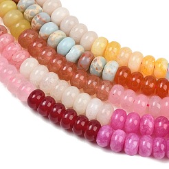 Dyed Natural White Jade Beads Strands&nbsp;X-GG-CBA7CEF-01