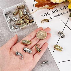 12 Sets 6 Colors Tibetan Style Alloy Hook
 and S-Hook Clasps&nbsp;FIND-NB0002-94