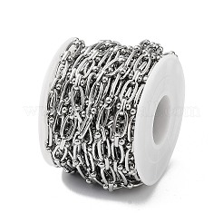 Tarnish Resistant 304 Stainless Steel Oval & Knot Link Chains&nbsp;CHS-B005-01P