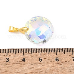 AB Color Plated Glass Pendants&nbsp;PALLOY-JF05674