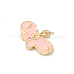 Brass Enamel Pendants&nbsp;KK-L239-052D-G