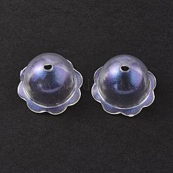Transparent Acrylic Bead Caps&nbsp;X-OACR-P007-46