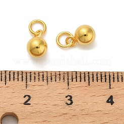 925 Sterling Silver Hollow Round Charms&nbsp;STER-P071-19G