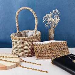Plastic Beaded Trim Garland Strand&nbsp;FIND-WH0056-89
